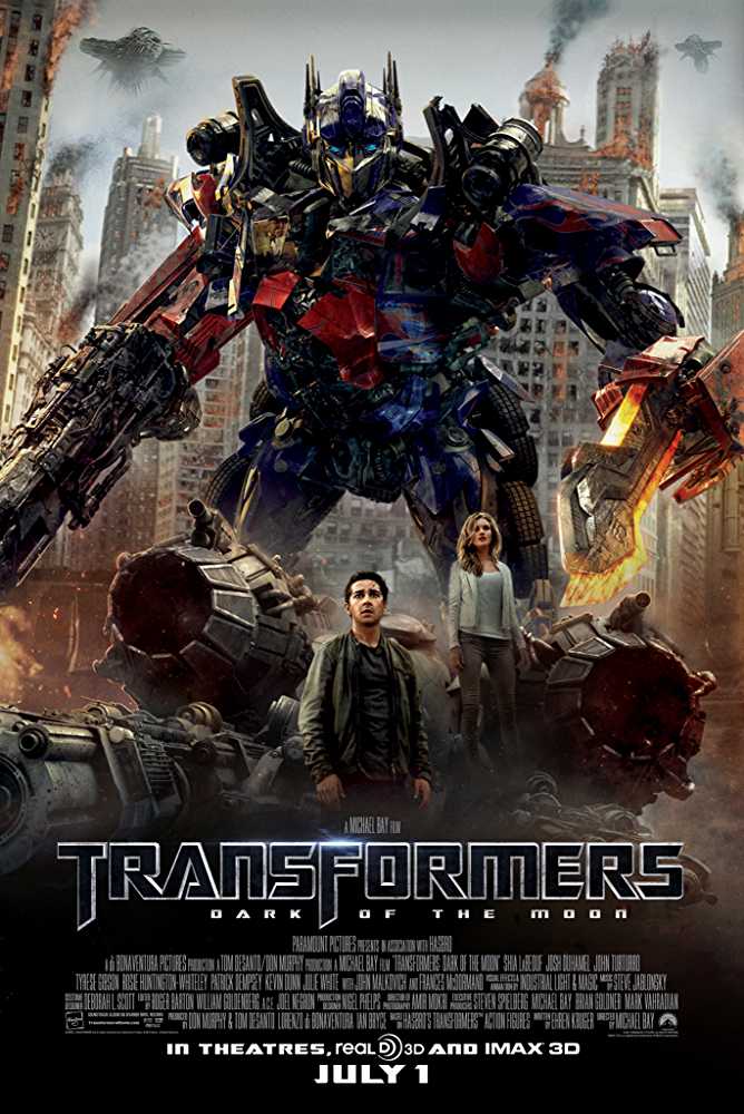 Download Transformers 3 Dark of the Moon 2011 BluRay Hindi Dubbed
