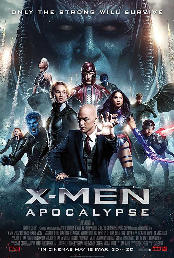 X Men 9 Apocalypse 2016 BluRay Hindi