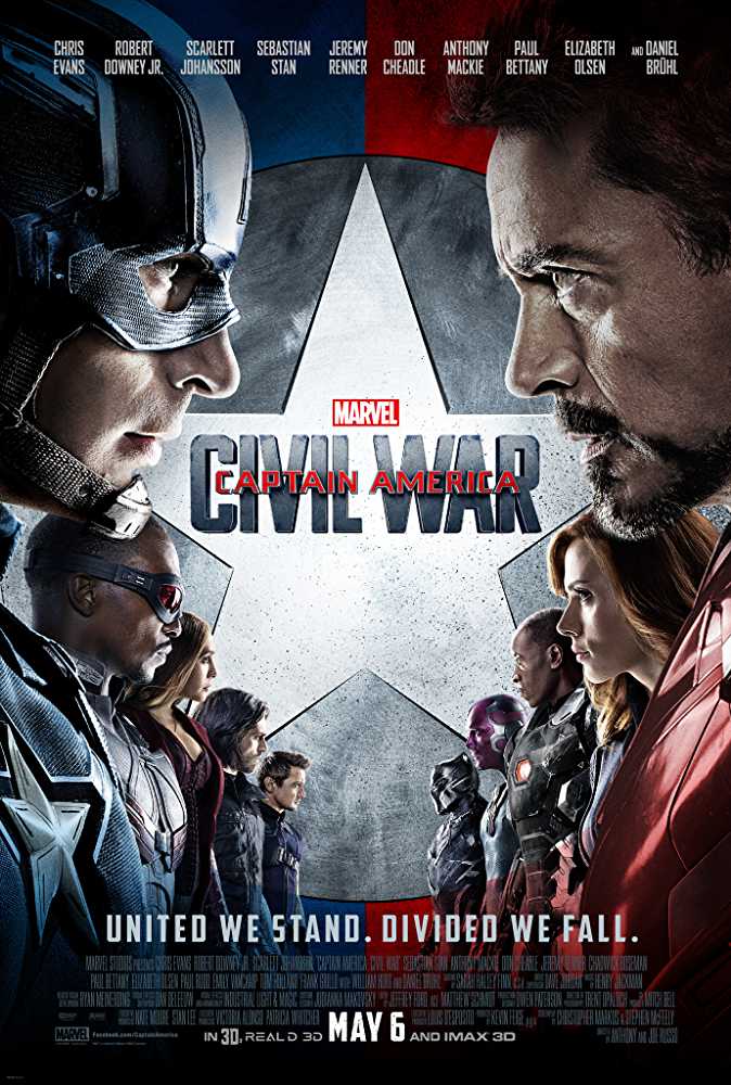 Captain America Civil War 2016 BluRay Hindi Dual Audio