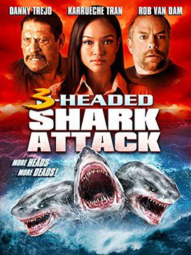 3 Headed Shark Attack poster