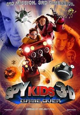 Spy Kids 3 D movie poster