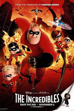 The Incredibles 2004 animated feature film